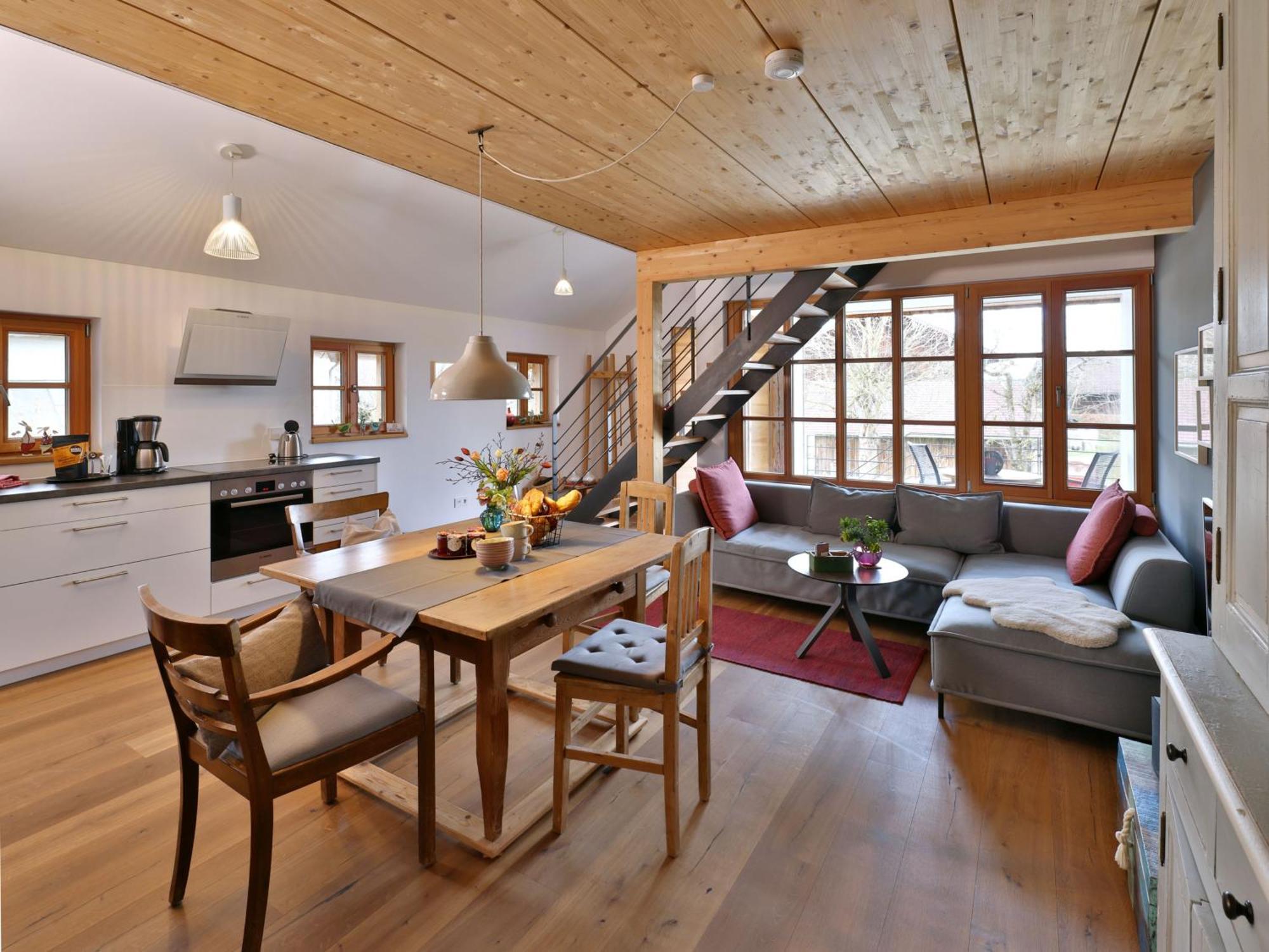 Designerwohnungen "Beim Schmied" In Chiemseenaehe Traunreut Exterior photo